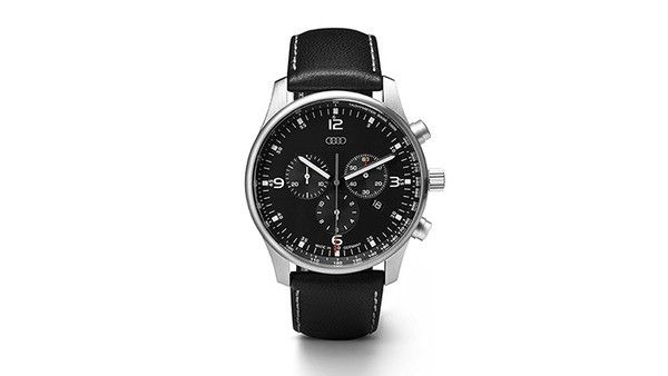 Часы - Хронограф Audi black/silver