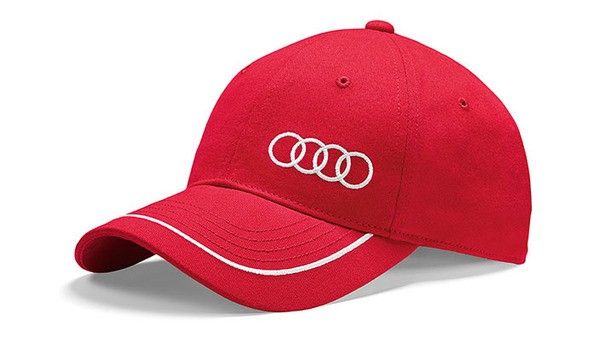 Бейсболки - Бейсболка Audi красная