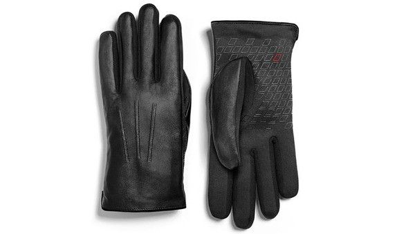 Мужская одежда - Кожаные перчатки Lederhandschuhe, Audi Sport, schwarz, 9.5
