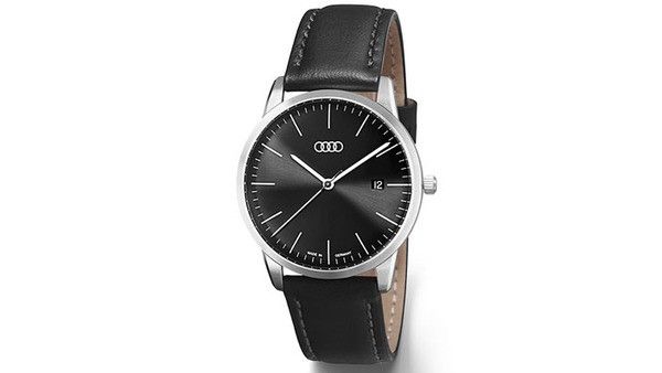 Часы - Наручные часы Audi Watch Flatline big, black
