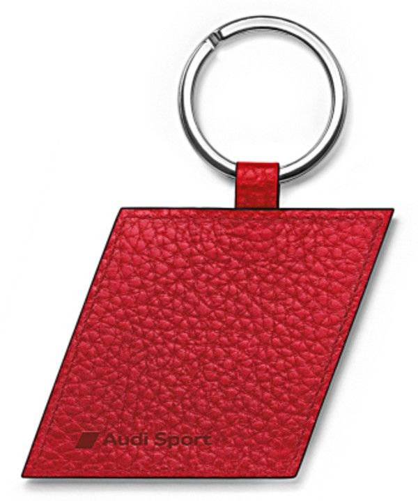 Брелки для ключей - Кожаный брелок Audi Sport