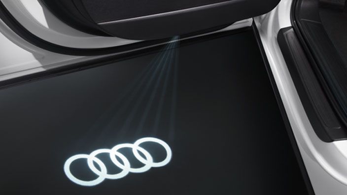 Светодиодная подсветка порогов, кольца Audi