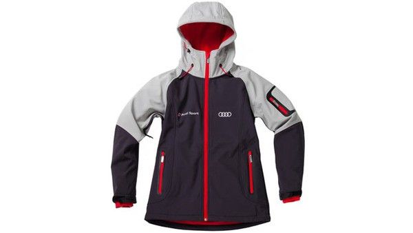 Женская одежда - Куртка женская Softshelljacke, Audi Sport, grau, M