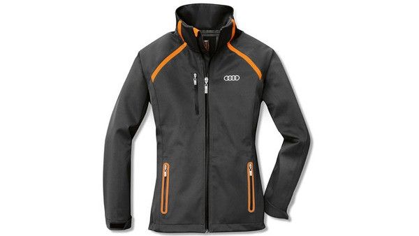 Женская одежда - Куртка женская Softshelljacke, R8 LMS, grau/orange, M