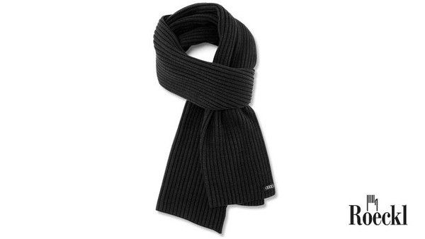 Мужская одежда - Вязаный шарф Unisex Strickschal, schwarz