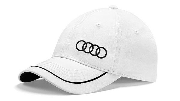 Бейсболки - Бейсболка Audi белая