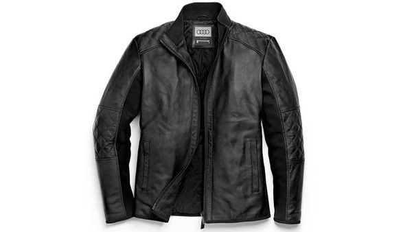 Мужская одежда - Мужская кожаная куртка PZero, 50