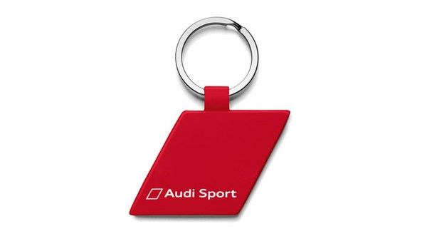 Брелки для ключей - Брелок для ключей с ромбом Audi Sport