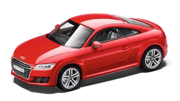 1:43 - Audi TT Coupe 1:43 красный