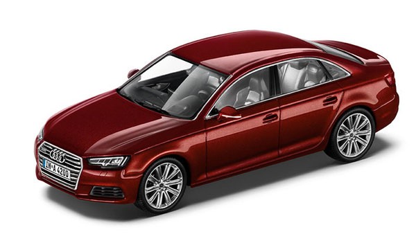1:43 - Audi A4 1:43,Красный (Matador Red)